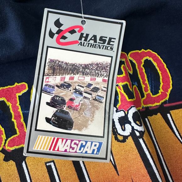 Vintage Chase Authentics Jeff Gordon NASCAR T-Shirt Blue Men’s Large 1999 New - Picture 6 of 12